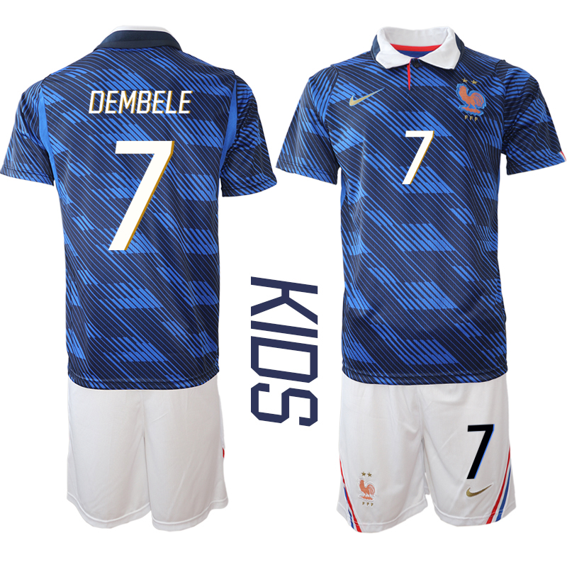 Youth France 2026 World Cup soccer jersey b814f6a3